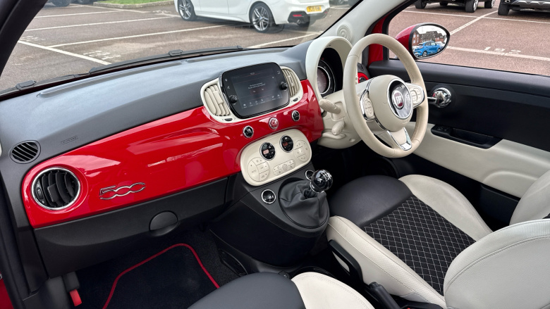 Fiat 500 1.0 Mild Hybrid Dolcevita [Part Leather] 3dr Petrol Hatchback